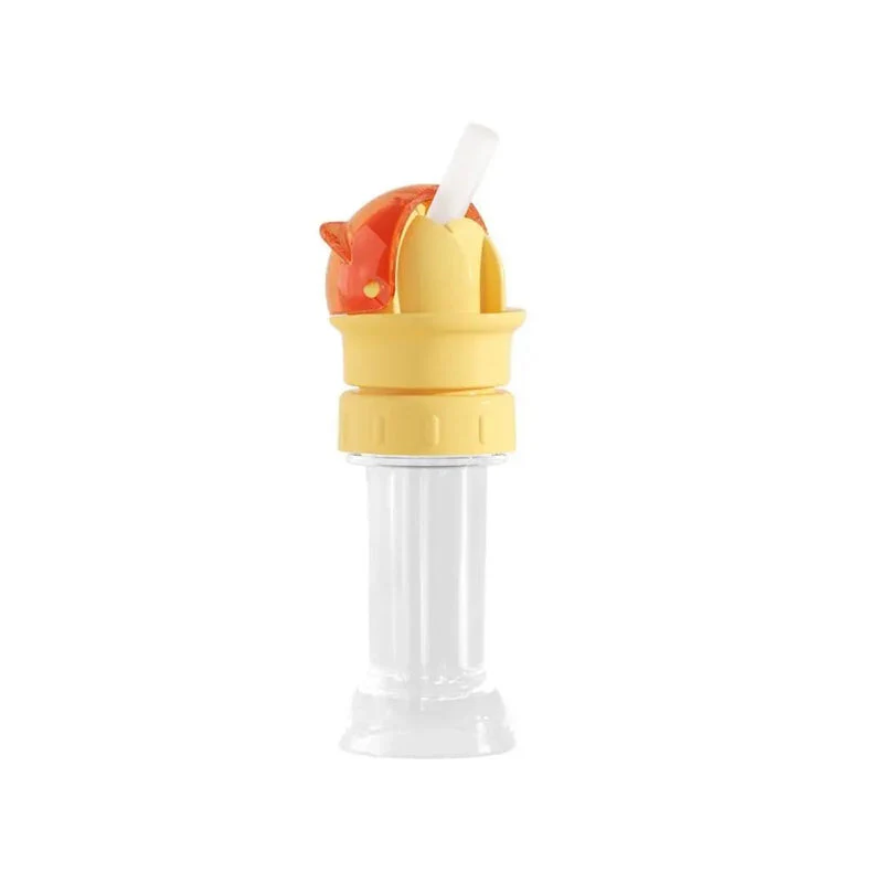 Reusable children beverage water bottle straw lid - Image 6