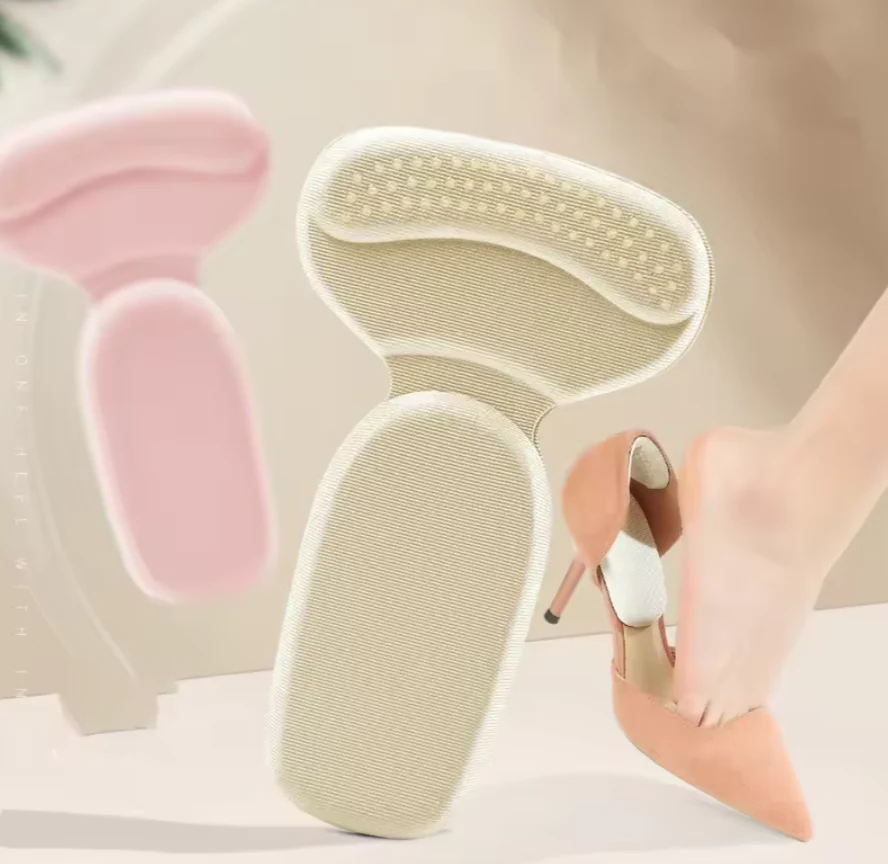 Reusable T-Shaped Sponge Heel Grips for Women Shoes - Image 6