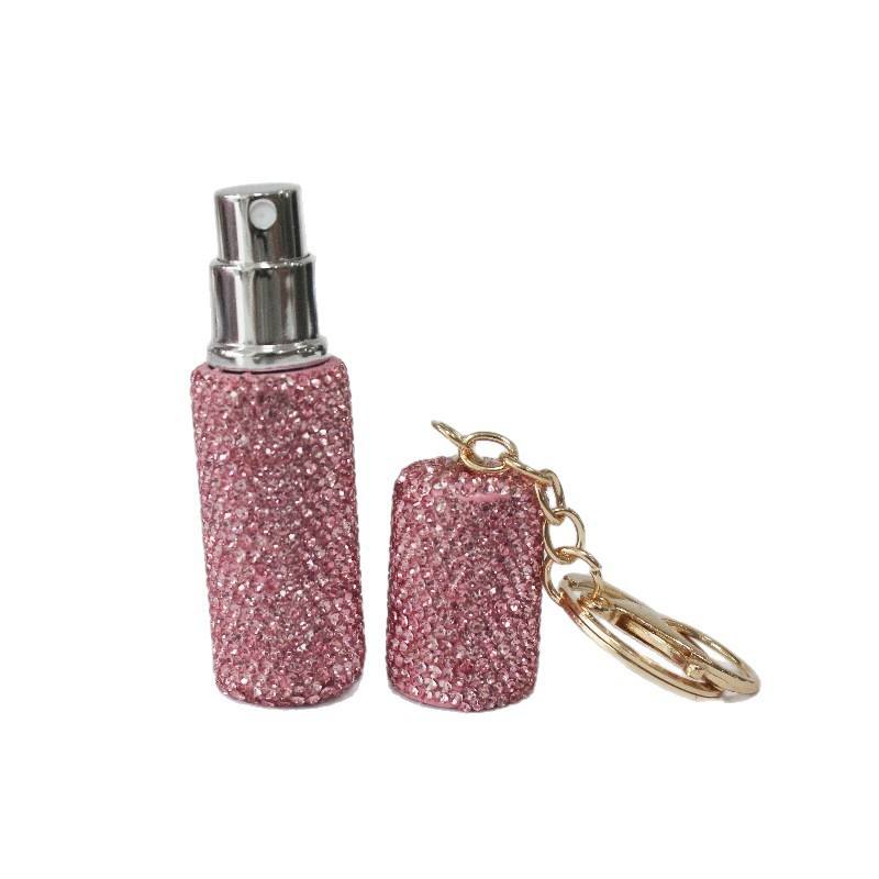 Rhinestone Perfume Bottle Keychains - Image 5