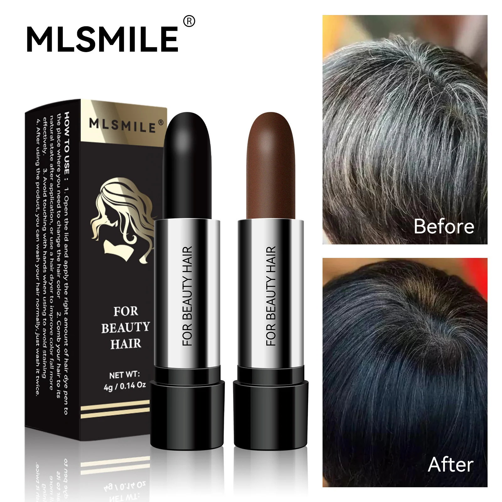 Root Cover Hair Chalk - Image 2
