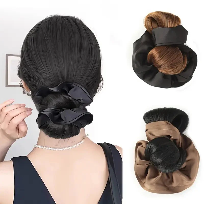 SatinBow Elegant Hair Clip - Image 2