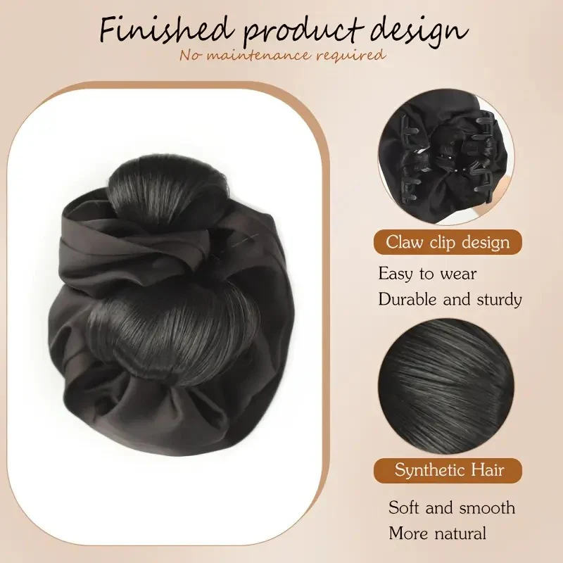 SatinBow Elegant Hair Clip - Image 3