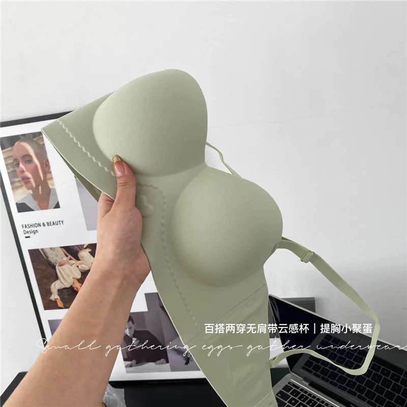 Seamless Latex Bra for Women - Image 5