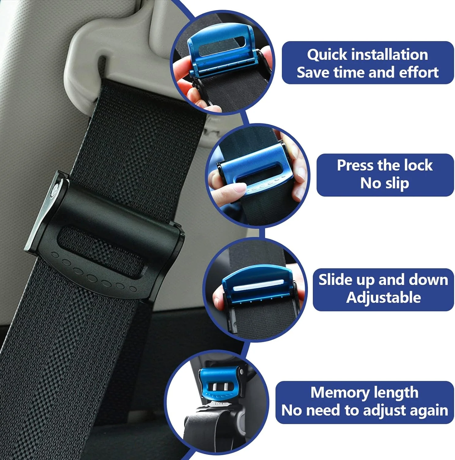Seat Belt Clip Adjuster - Image 2