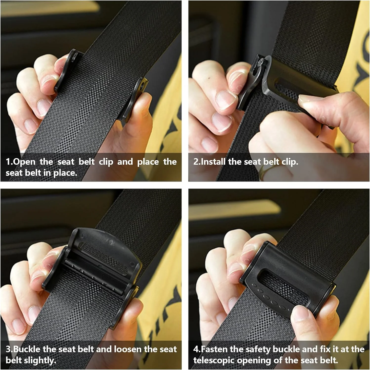 Seat Belt Clip Adjuster - Image 5