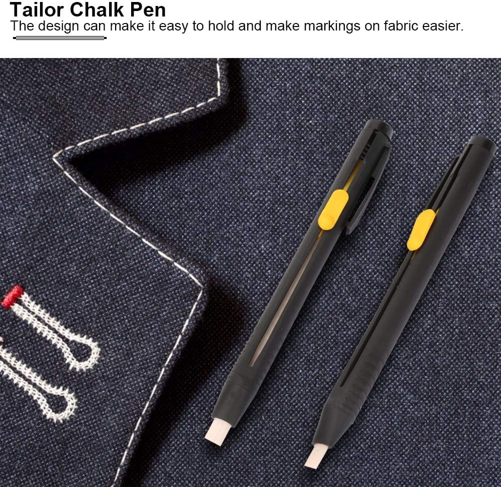 Sewing Fabric Marker Tailor's Chalk with 20 Refills - Image 3