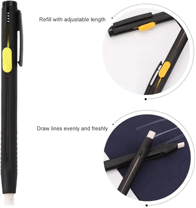 Sewing Fabric Marker Tailor's Chalk with 20 Refills - Image 5