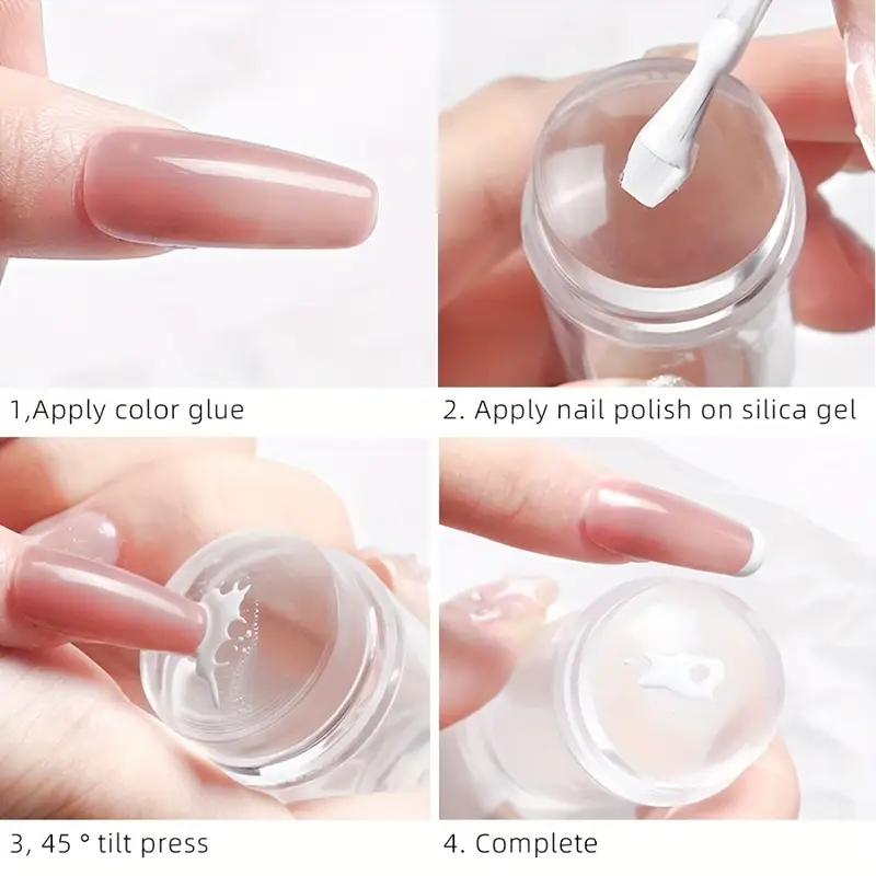 Silicone Nail Art Stamp Set - Image 3