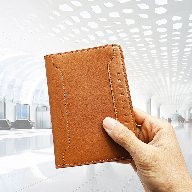 Slim Leather Card Wallet - Image 4