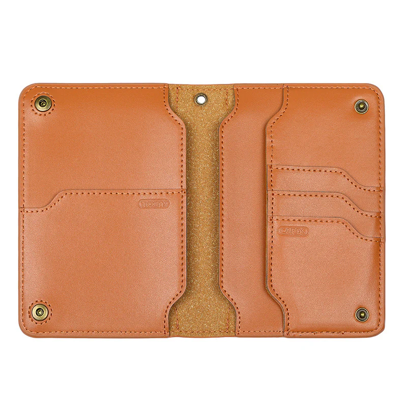 Slim Leather Card Wallet - Image 5