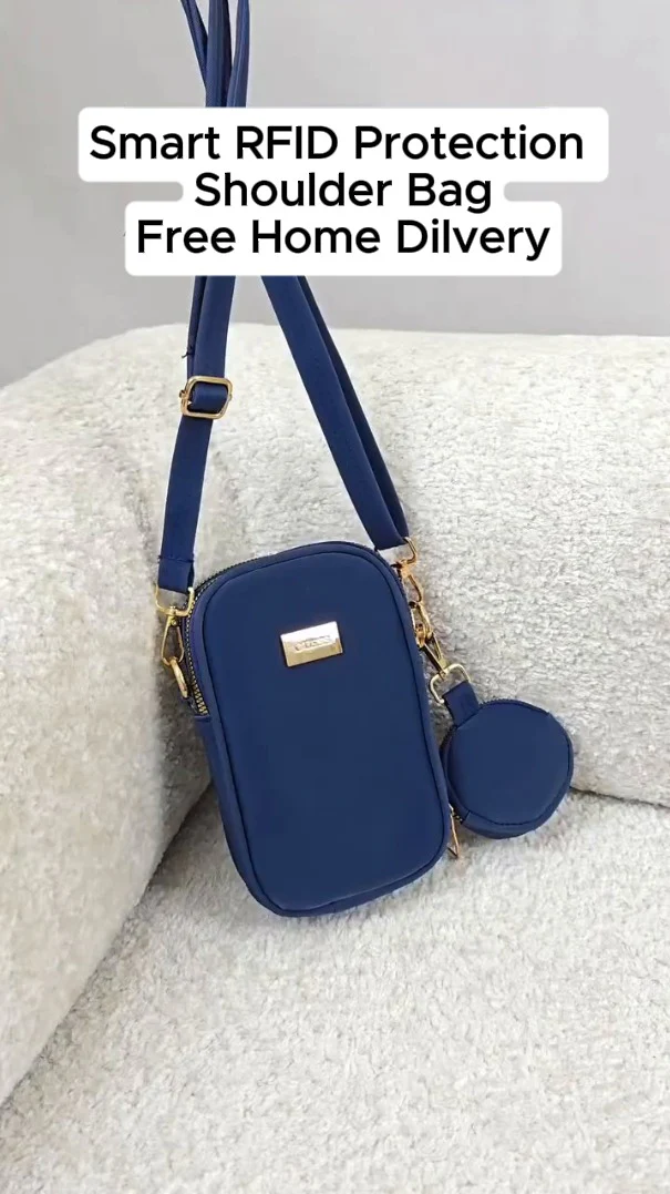 Smart RFID Protection Shoulder Bag - Image 2