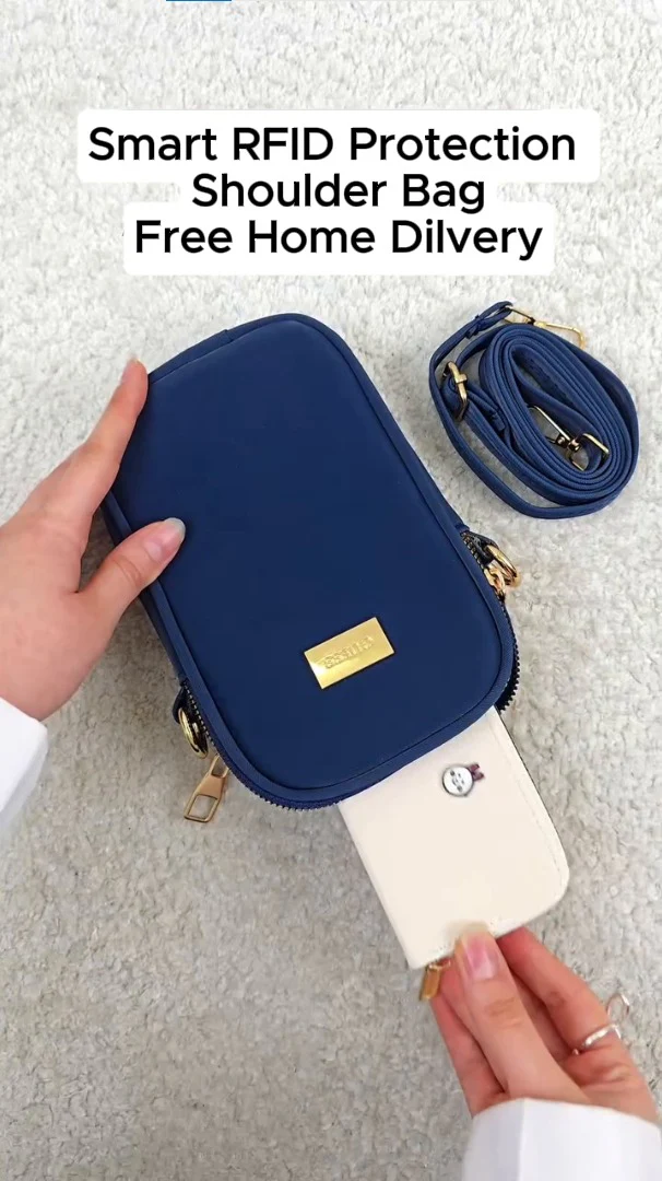 Smart RFID Protection Shoulder Bag - Image 4