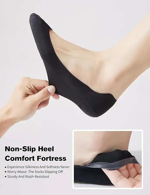 Soft Sponge Invisible Boat Socks - Image 4