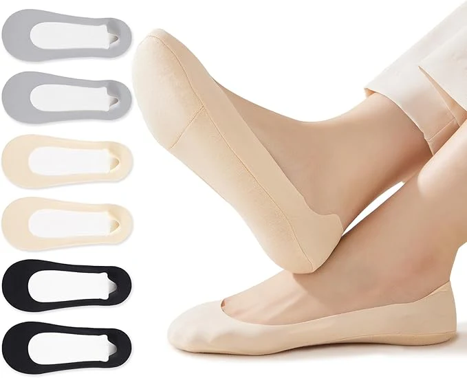 Soft Sponge Invisible Boat Socks - Image 5