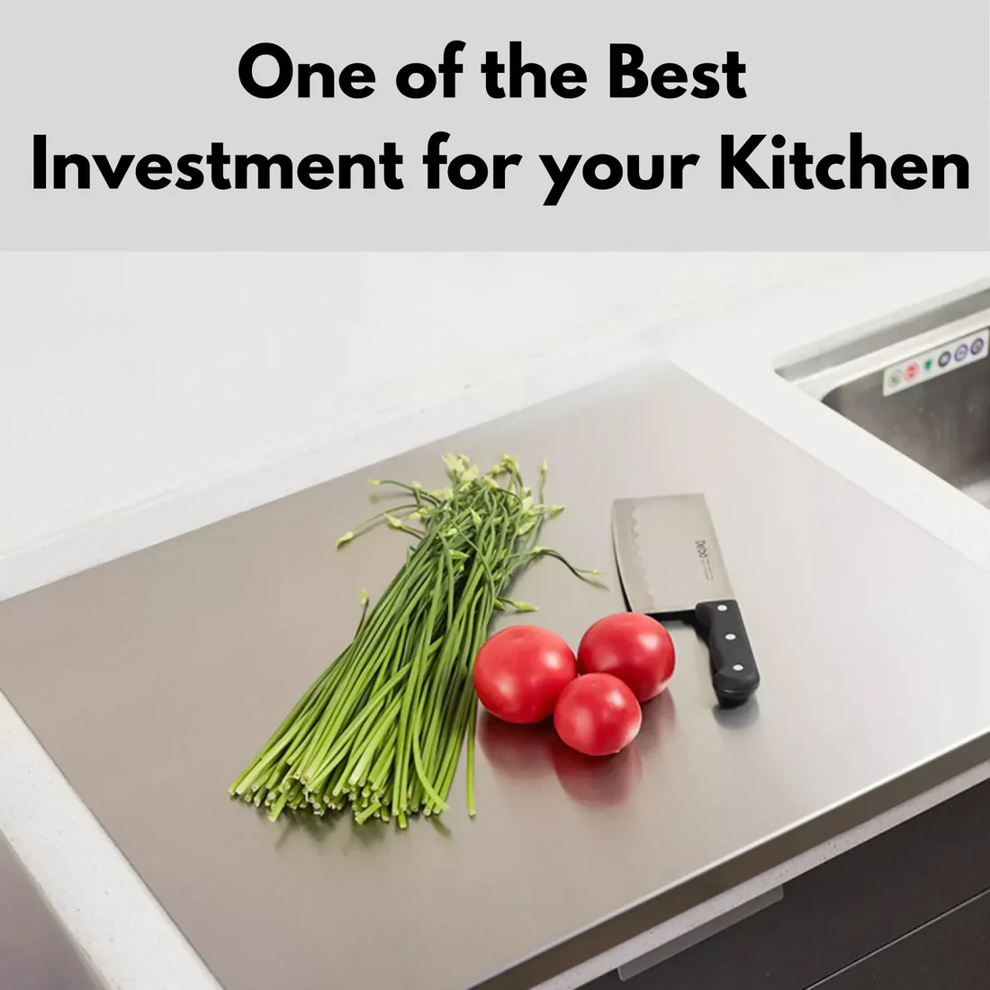 Stainless Steel Cutting Board - Image 2