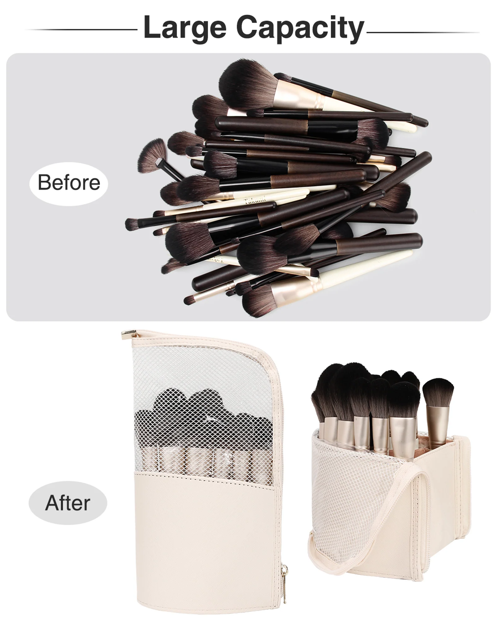 Stand-Up Makeup Brush Holder - Image 4