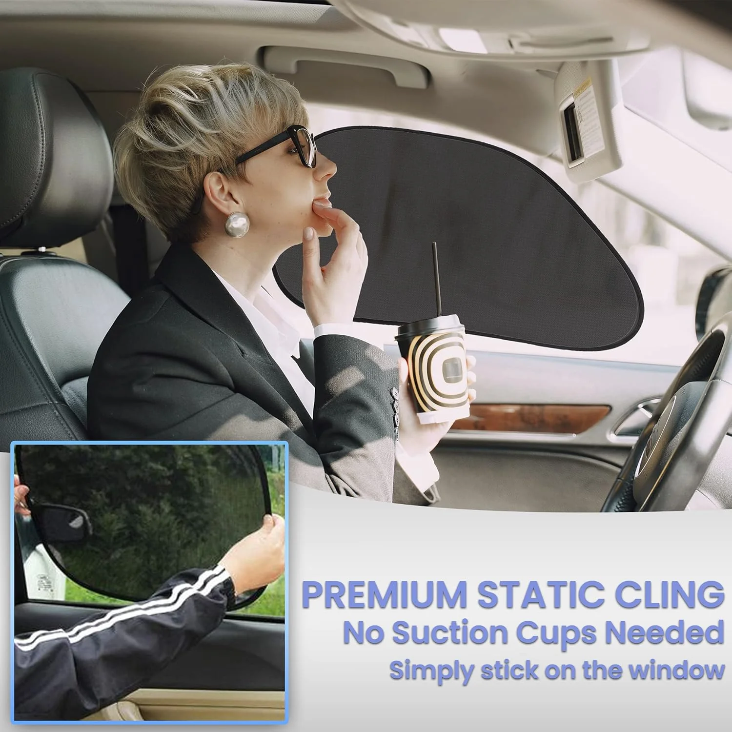 Static Car Interior Sunshade - Image 2