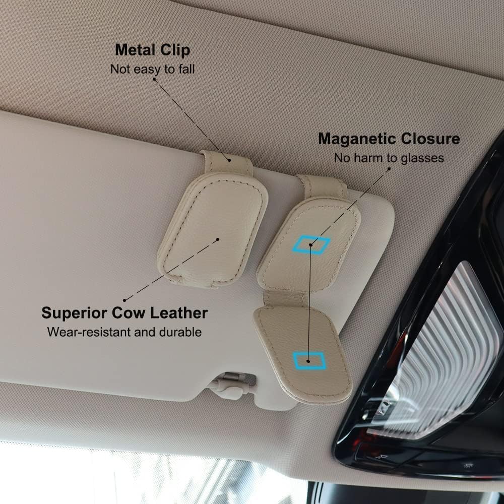 Sunglasses Holder for Car Visor - Image 4