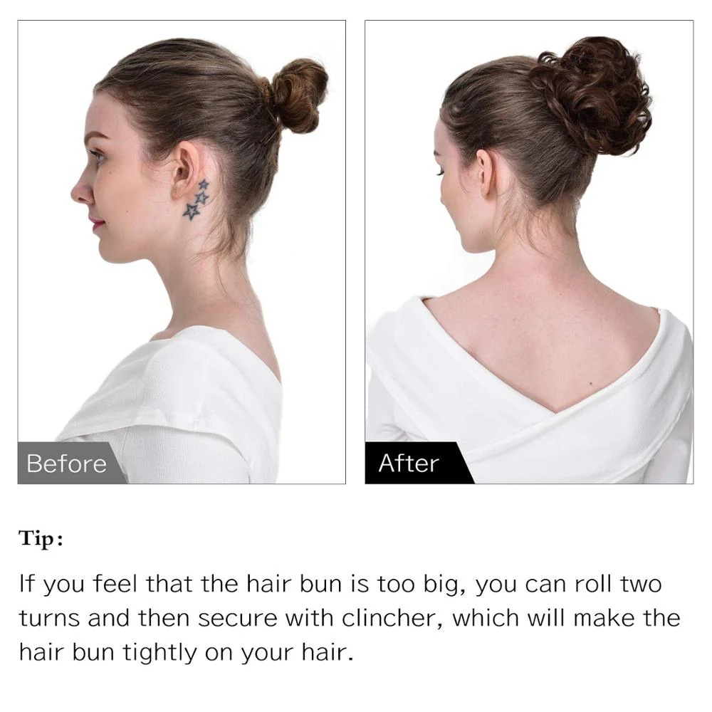 Synthetic Messy Bun Extension - Image 2