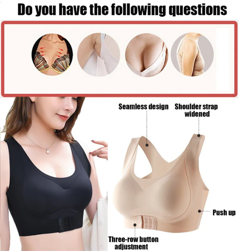 Top Corset Back Brace Posture Corrector Bra - Image 2