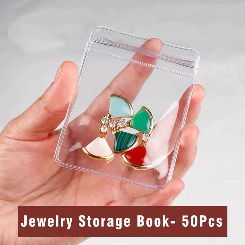 Transparent Jewellery Storage Book Set - Image 4