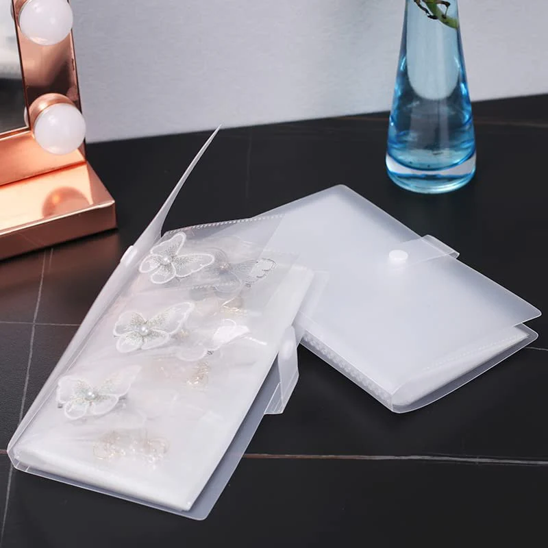 Transparent Jewellery Storage Book Set - Image 6