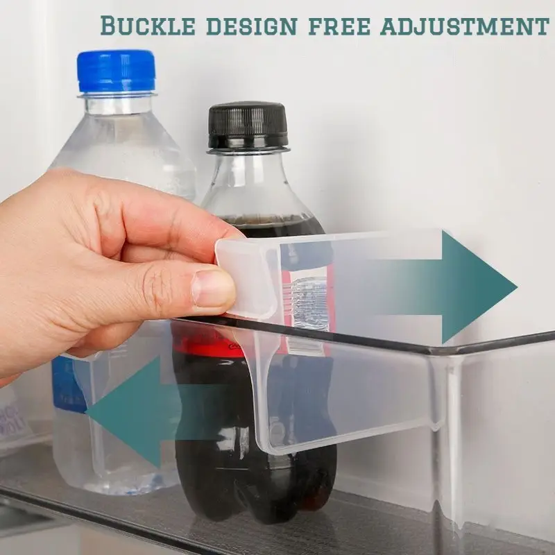 Transparent Refrigerator Side Door Organizer Dividers - Image 2