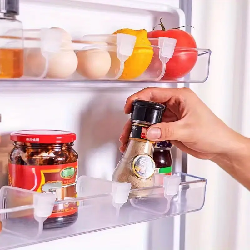 Transparent Refrigerator Side Door Organizer Dividers - Image 4
