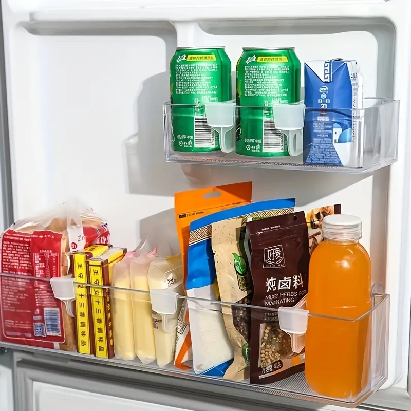 Transparent Refrigerator Side Door Organizer Dividers - Image 5