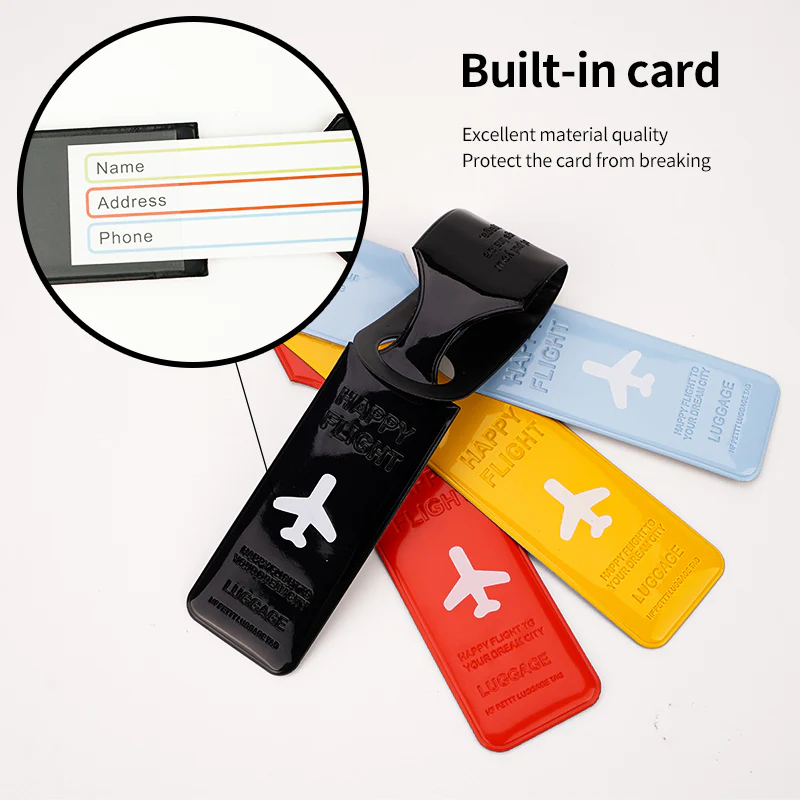 Travel PVC ID Luggage Tag - Image 5