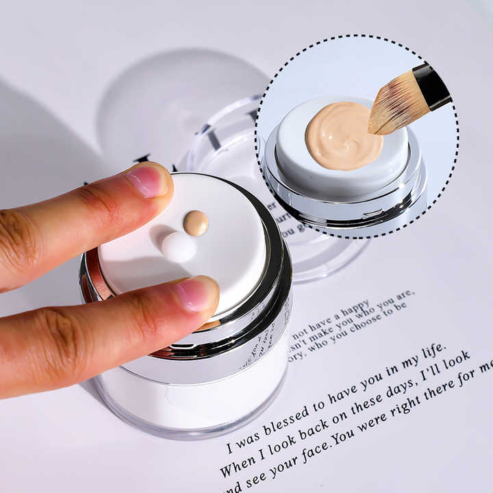 Vacuum Press Pump Bottle Dispenser Portable Cosmetic Container - Image 2
