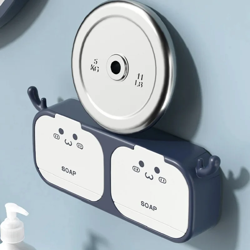 Wall Mounted Soap Holder Storage Box - Image 4