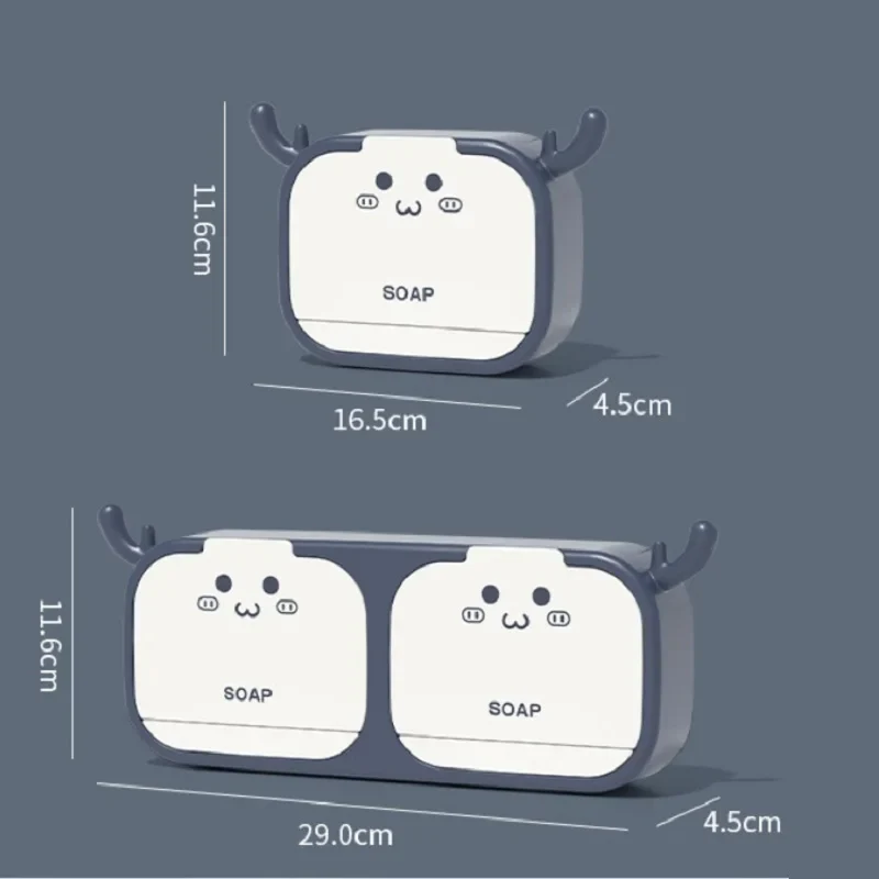Wall Mounted Soap Holder Storage Box - Image 6