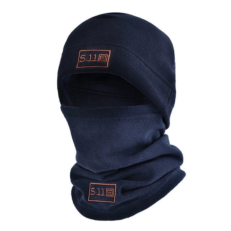 Warmer Fleece Scarf Turtle Neck Wrap Head Cover Cap - Image 2