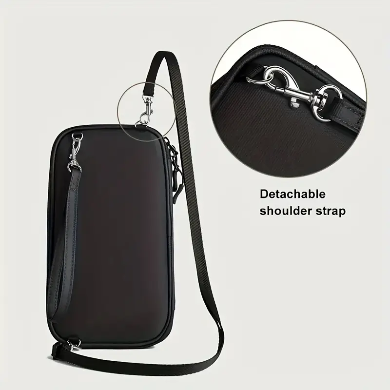 Waterproof Travel Passport Wallet With Adjustable Strap - Image 4
