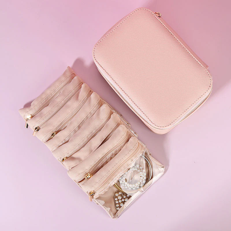 Zipper Travel Jewelry Box - Image 4