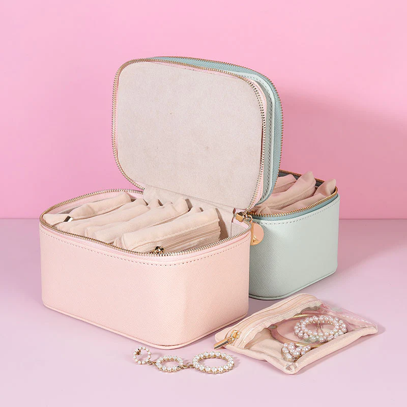 Zipper Travel Jewelry Box - Image 5